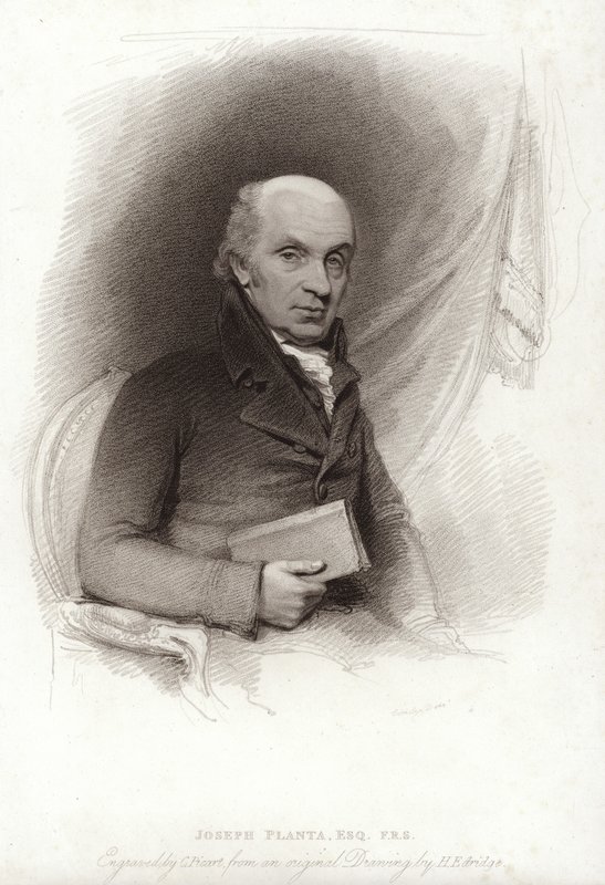 Joseph Planta by Henry Edridge