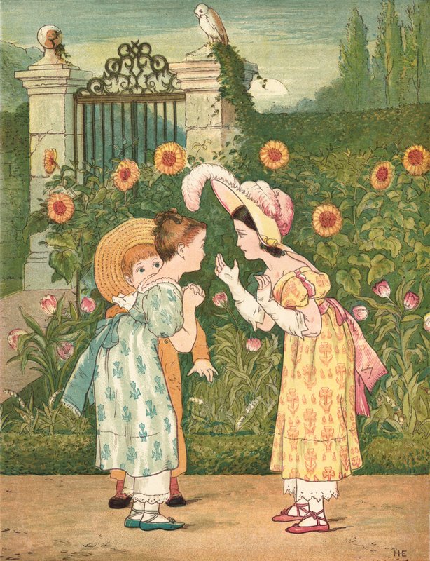 Batıl İnançlı İnsanlar (renk litosu) by Henry Hetherington Emmerson