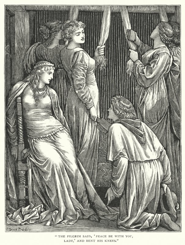 Asa ve Yazı (gravür) by Henry Holiday