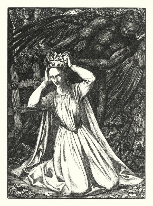 Bir Rüya (gravür) by Henry Hugh Armstead