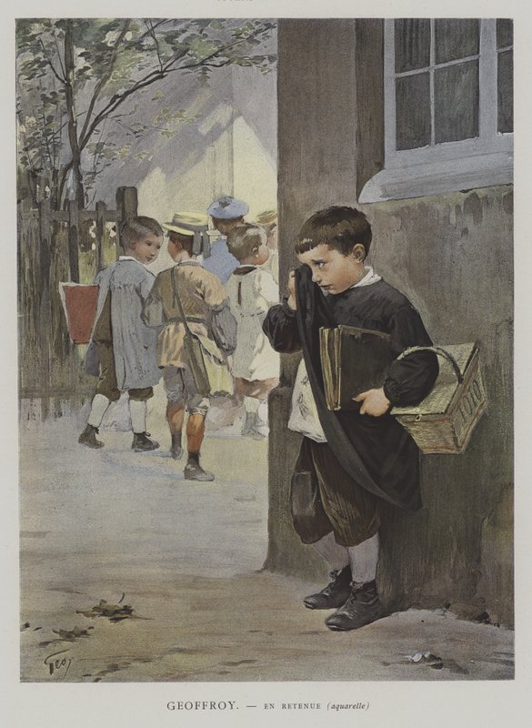 Tutmada (renkli lito) by Henry Jules Jean (after) Geoffroy