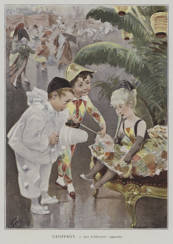 Bal dEnfants (Çocuk Balosu) by Henri Jules Jean Geoffroy