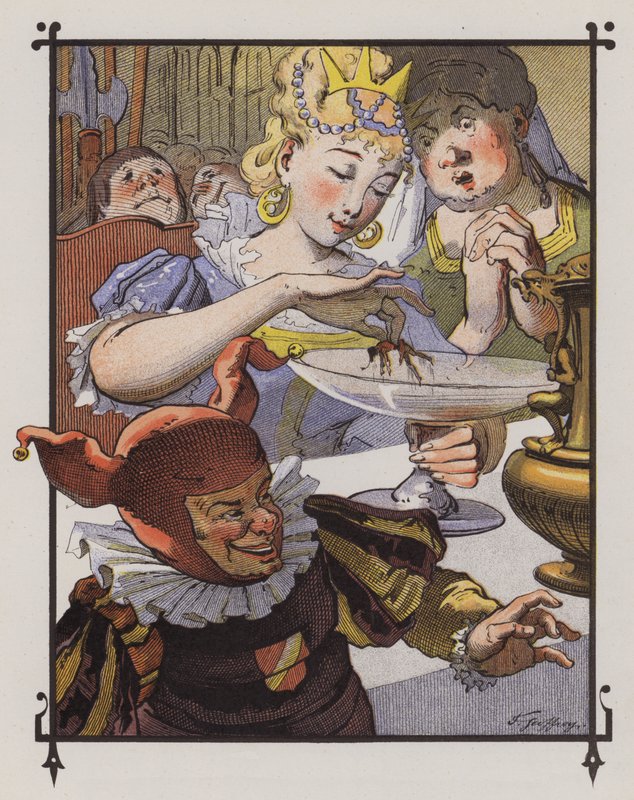 Brobdingnag içinde Gulliver by Henri Jules Jean Geoffroy