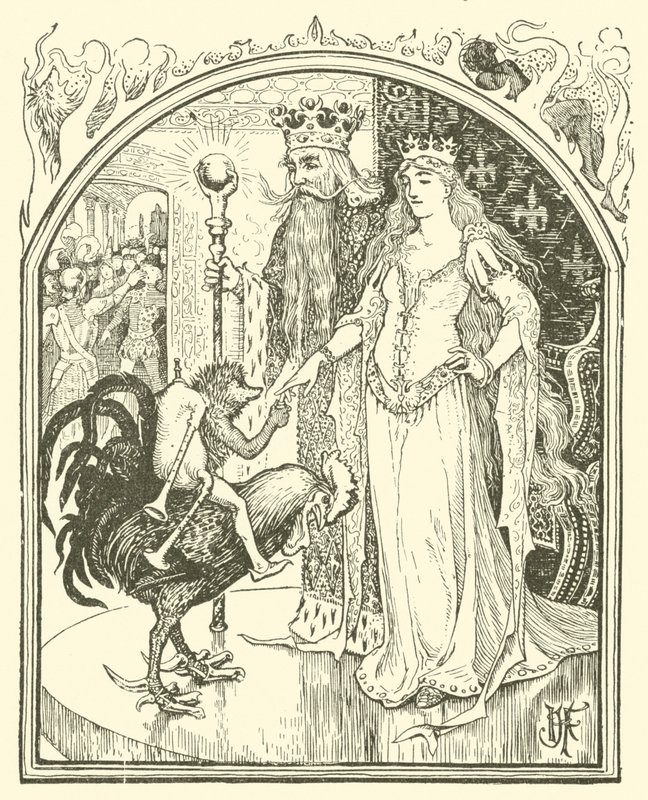Kirpi Jack (gravür) by Henry Justice Ford