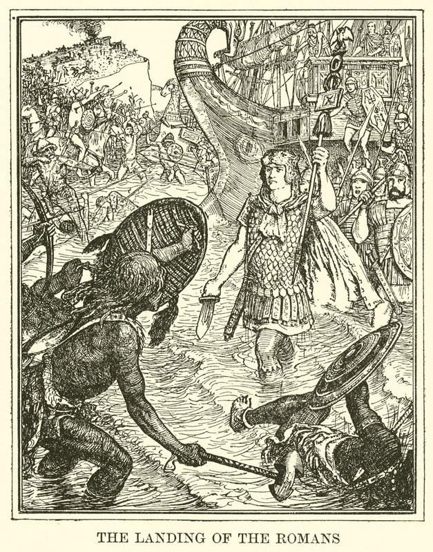Romalıların İnişi by Henry Justice Ford