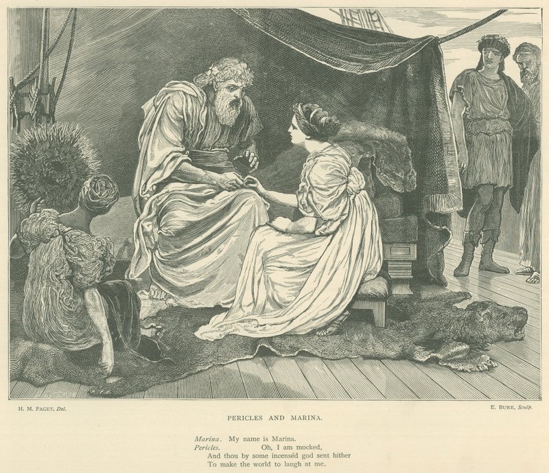 Perikles için İllüstrasyon by Henry Marriott Paget