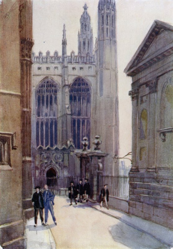Kings Şapeli ve Clare Şapeli by Henry Morley
