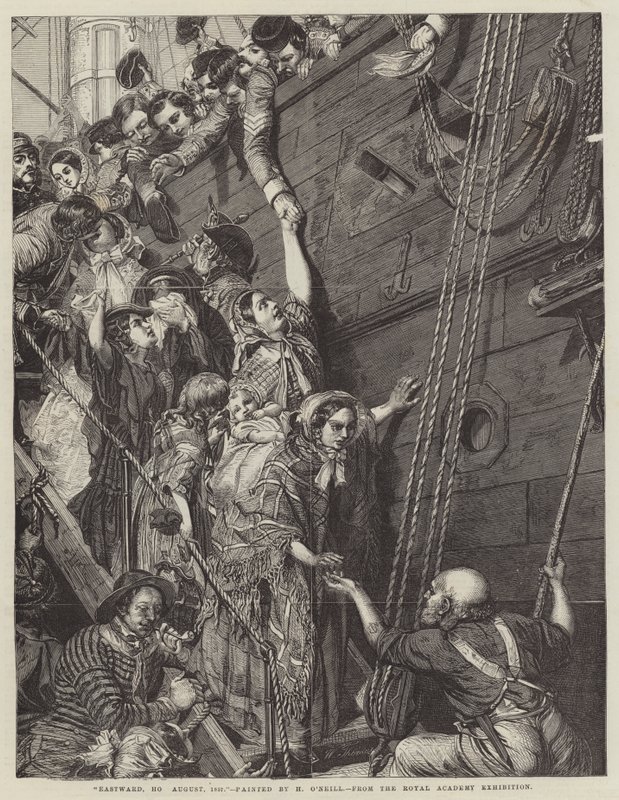 Doğuya, Ho Ağustos 1857 by Henry O