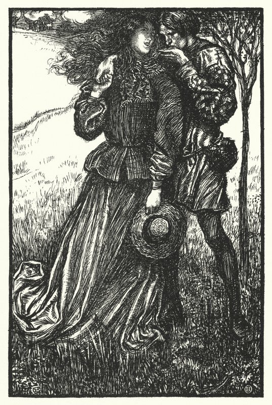 Matthew Arnold şiiri: Teselli (gravür) by Henry Ospovat