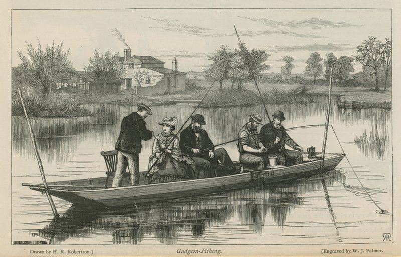 Gudgeon balıkçılığı by Henry Robert Robertson