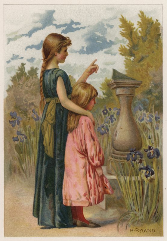 Saat Saat (renkli taş) by Henry Ryland