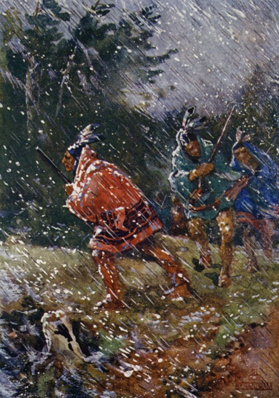 Sert havalarda avlanmak by Henry Sandham