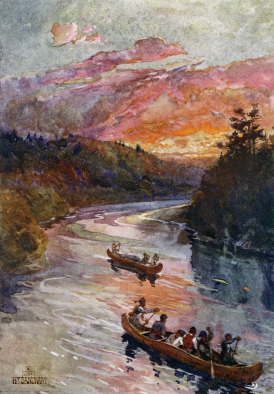 Tatlı suda yolculuk by Henry Sandham