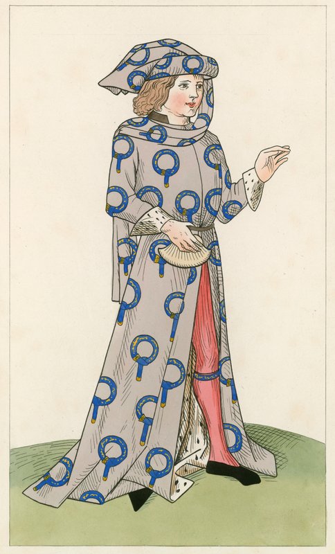 Jartiyer Şövalyesi, c 1470, by Henry Shaw