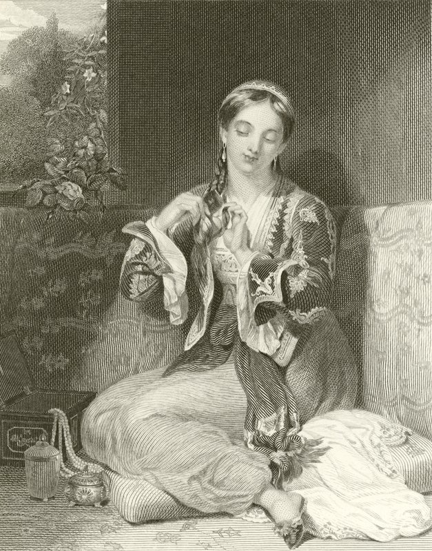 İyonya Tutsak by Henry William Pickersgill