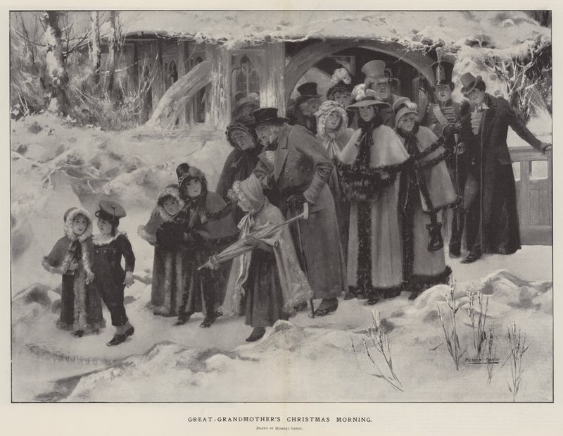 Büyük Büyükannenin Noel Sabahı by Herbert Gandy