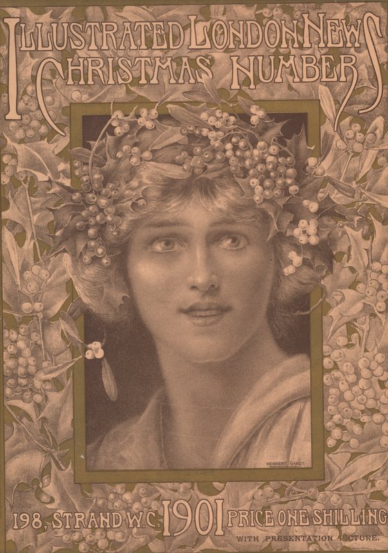 Illustrated London News, kapak illüstrasyonu, 1901 by Herbert Gandy