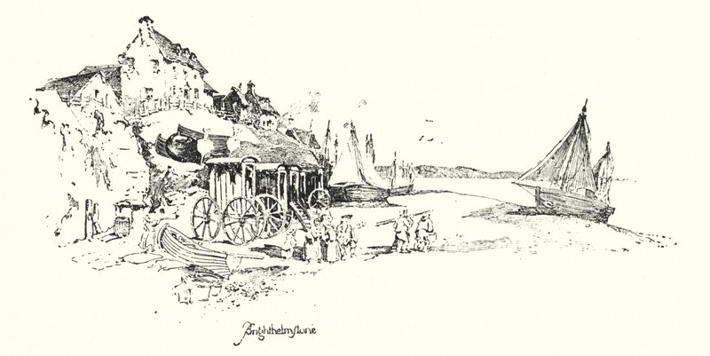 Brighthelmstone (lito) by Herbert (after) Railton