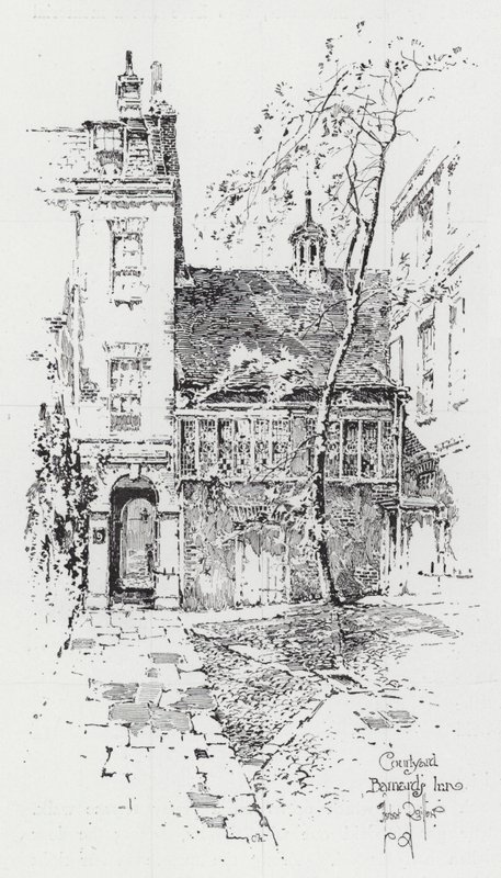 Courtyard, Barnard