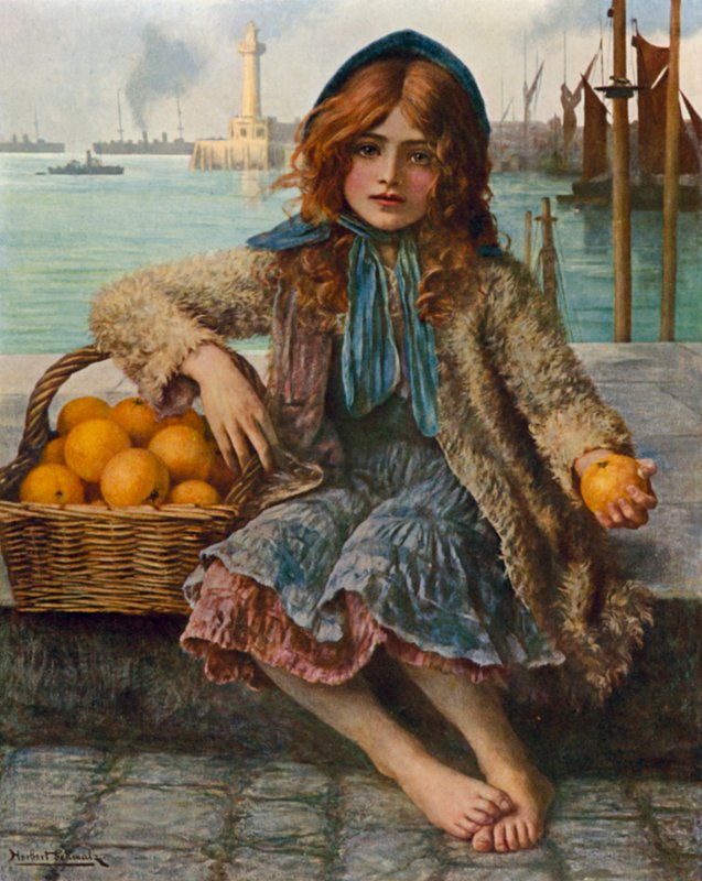 Küçük Bakır Kafa by Herbert Gustave Schmalz