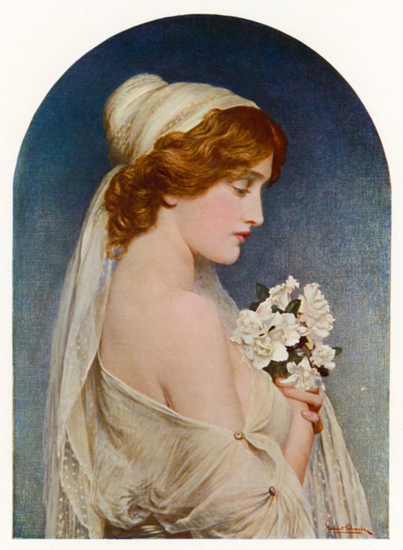 İphigenia by Herbert Gustave after Schmalz