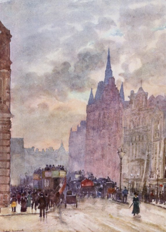 Holborn Tepesi (renkli taş) by Herbert Menzies (after) Marshall