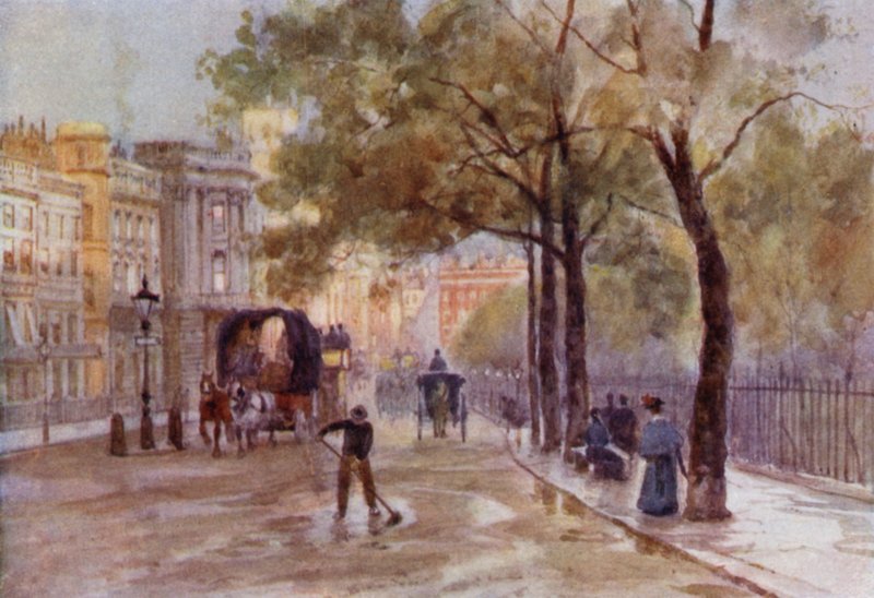 Piccadilly (renkli taş) by Herbert Menzies (after) Marshall