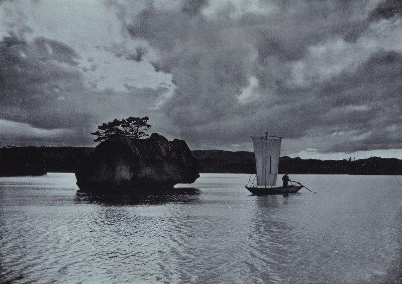 İç Denizde Akşam (s/b fotoğraf) by Herbert Ponting
