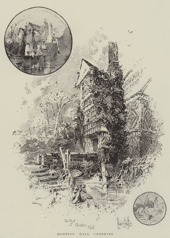 Moreton Salonu, Cheshire by Herbert Railton