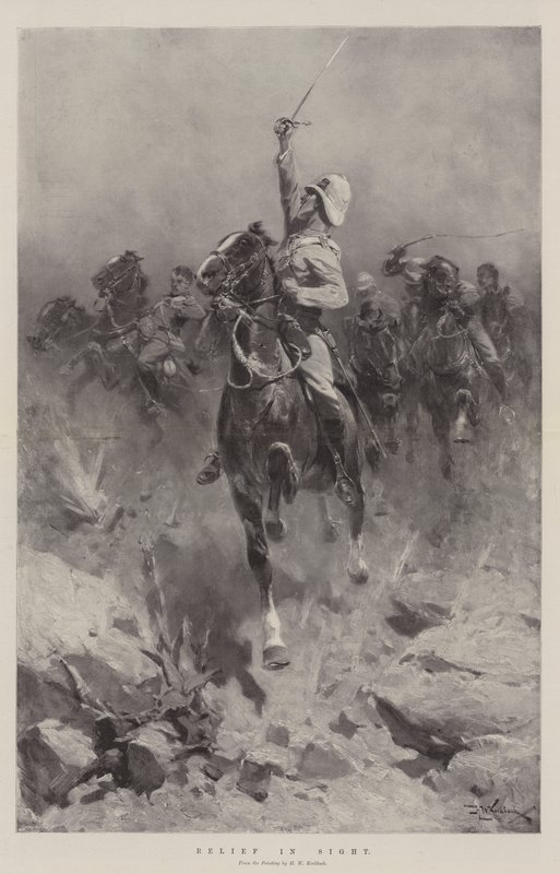 Görüşte Rölyef by Hermanus Willem Koekkoek