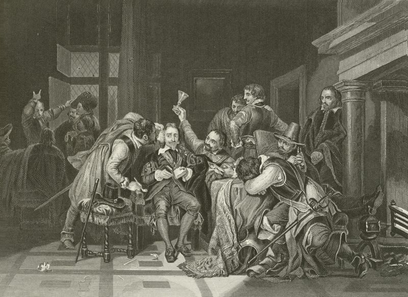 Muhafız Odasında İlk Charles by Hippolyte Delaroche