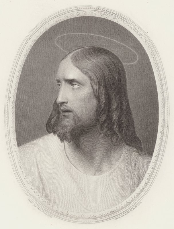 İsa Mesih by Hippolyte Delaroche