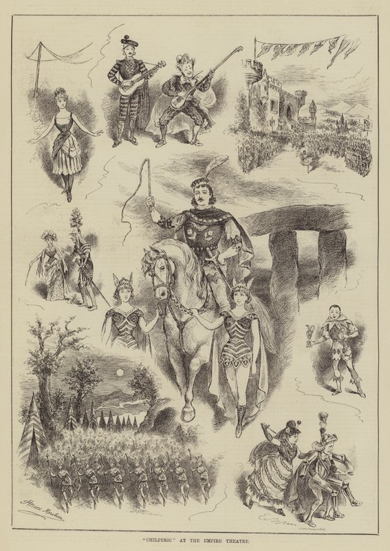 ಎಂಪೈರ್ ಥಿಯೇಟರ್ ಟರ್ಕ್‌ನಲ್ಲಿ ಚಿಲ್ಪೆರಿಕ್ by Horace Morehen