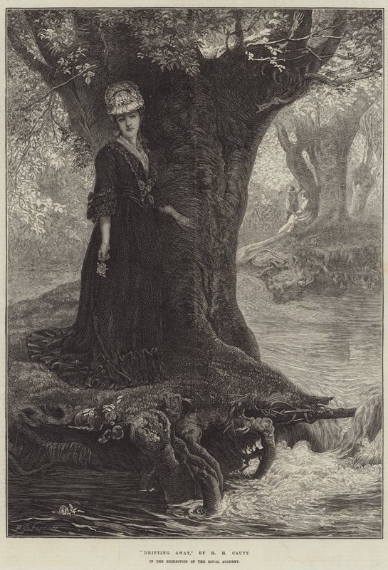 ಡ್ರಿಫ್ಟಿಂಗ್ ಅವೇ ಟರ್ಕಿ by Horace Henry Cauty