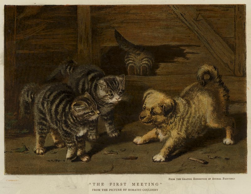 İlk Buluşma (chromolitho) by Horatio Henry Couldery