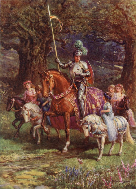 İrlanda Aziz Patrick (renkli taş) by Howard Davie