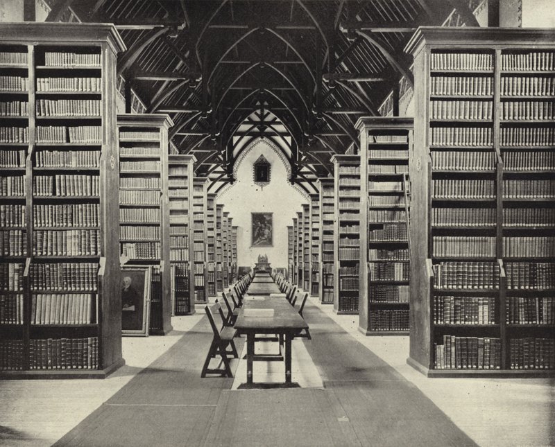 The Library, Maynooth College (s/b fotoğraf) by Irish Photographer