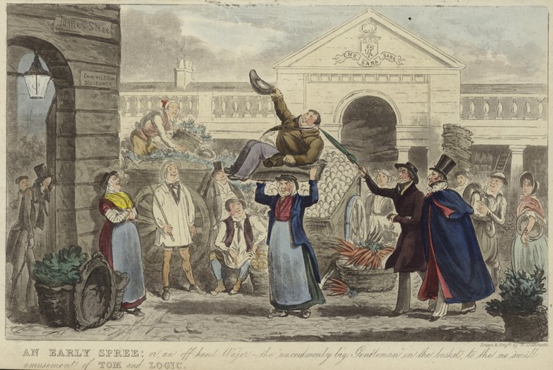 Erken Bir Çılgınlık by Isaac Robert Cruikshank