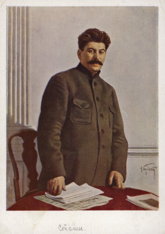 Joseph Stalin, Sovyet Bolşevik lideri by Isaak Israilevich Brodsky