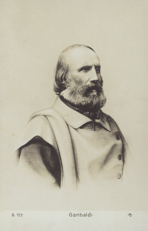 Giuseppe Garibaldi by Italian Photographer
