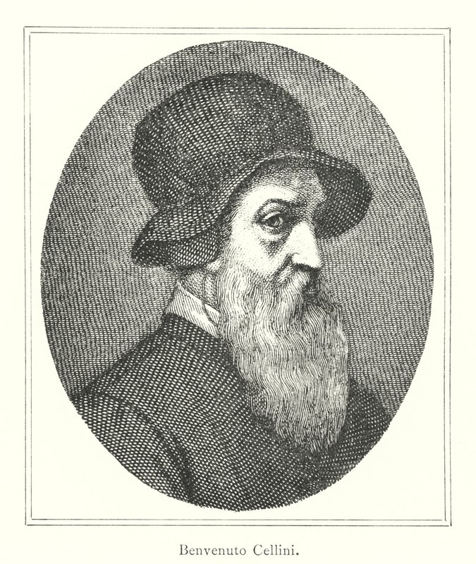 Benvenuto Cellini (gravür) by Italian School