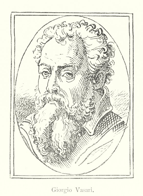 Giorgio Vasari (gravür) by Italian School