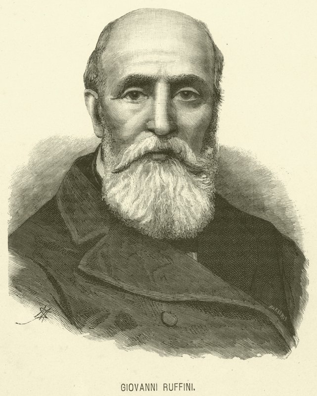 Giovanni Ruffini (gravür) by Italian School