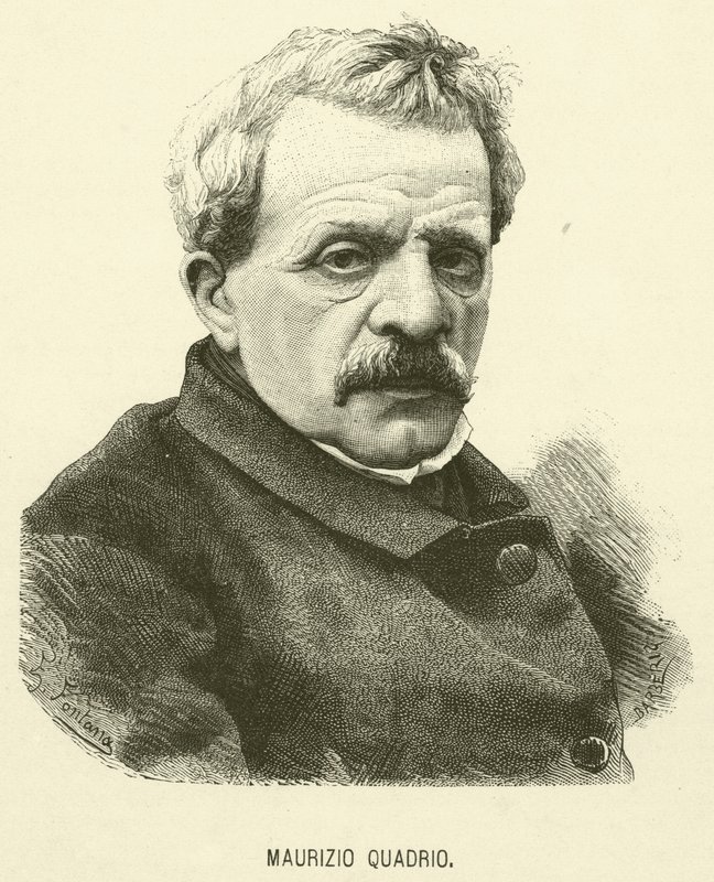 Maurizio Quadrio (gravür) by Italian School