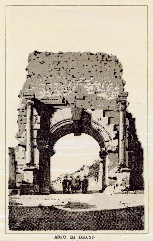Roma: Drusus Kemeri (lito) by Italian School