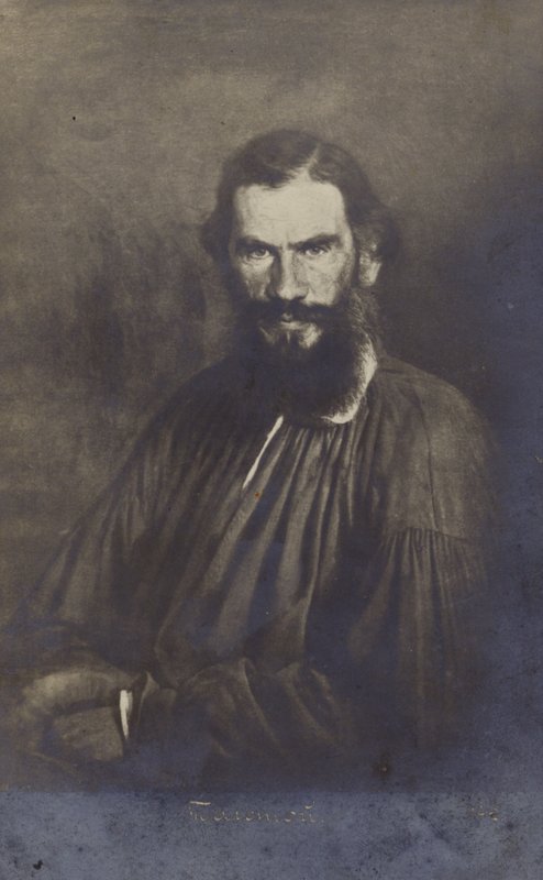 Leo Tolstoy, Rus romancı by Ivan Nikolaevich Kramskoy