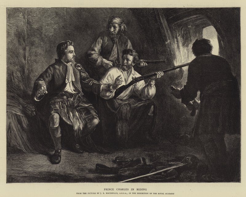 Prens Charles saklanıyor by J.B. MacDonald