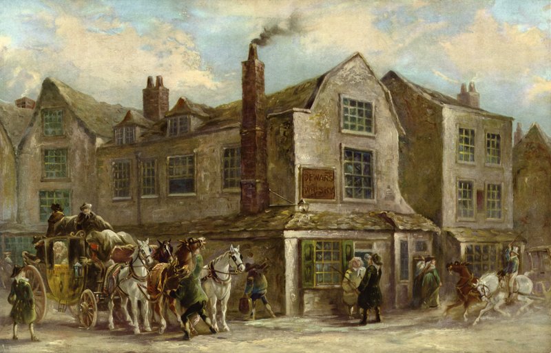El ve Makaslar, Smithfield, Londra by J.C. Maggs
