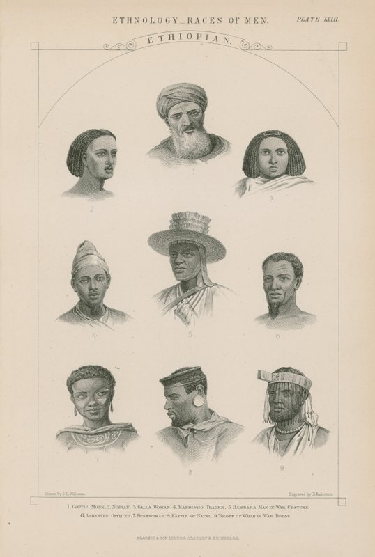 Níu andlit Eþíópíu by J.L. Williams
