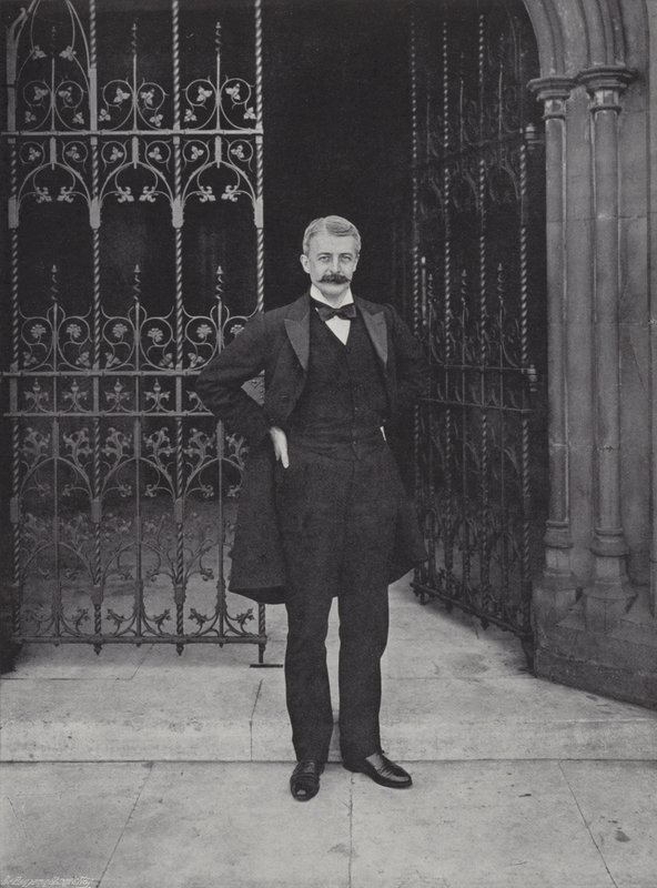 Doğru Hz. George Wyndham by J. Benjamin Stone